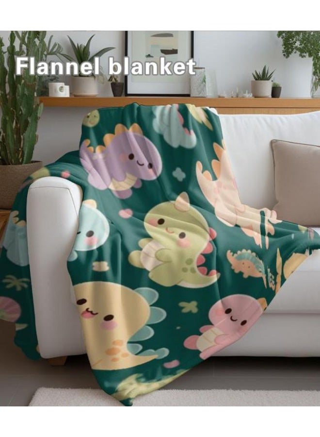 general Children's or student cartoon flannel thin blanket (warm and comfortable, suitable for sleep, games) 100cm*150cm - 889 - Image 5