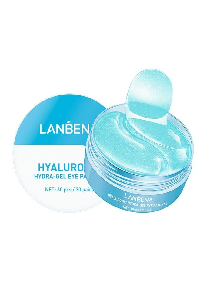 Lanbena Hyaluronic Acid Hydra Gel Eye Patches 30 Pairs - Image 1