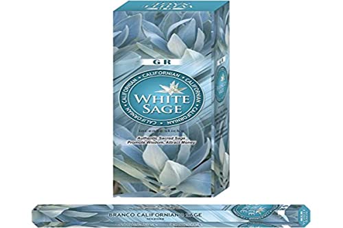 Divine Californian White Sage Incense, 120 Sticks - Image 1