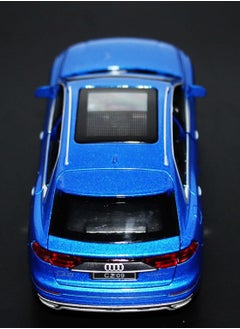 TOY GARDEN 1:32 Diecast Metal Pullback Toy car for Kids Best Gifts Toys for Kids Boys - Audi suv Q8 model Multicolor (BLUE)  - Image 2