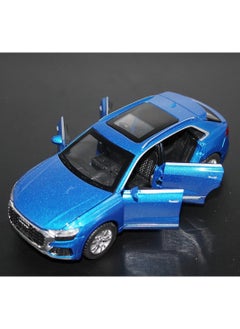 TOY GARDEN 1:32 Diecast Metal Pullback Toy car for Kids Best Gifts Toys for Kids Boys - Audi suv Q8 model Multicolor (BLUE)  - Image 3