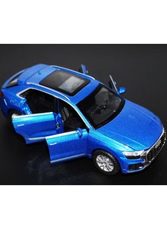 TOY GARDEN 1:32 Diecast Metal Pullback Toy car for Kids Best Gifts Toys for Kids Boys - Audi suv Q8 model Multicolor (BLUE)  - Image 4