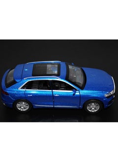 TOY GARDEN 1:32 Diecast Metal Pullback Toy car for Kids Best Gifts Toys for Kids Boys - Audi suv Q8 model Multicolor (BLUE)  - Image 5