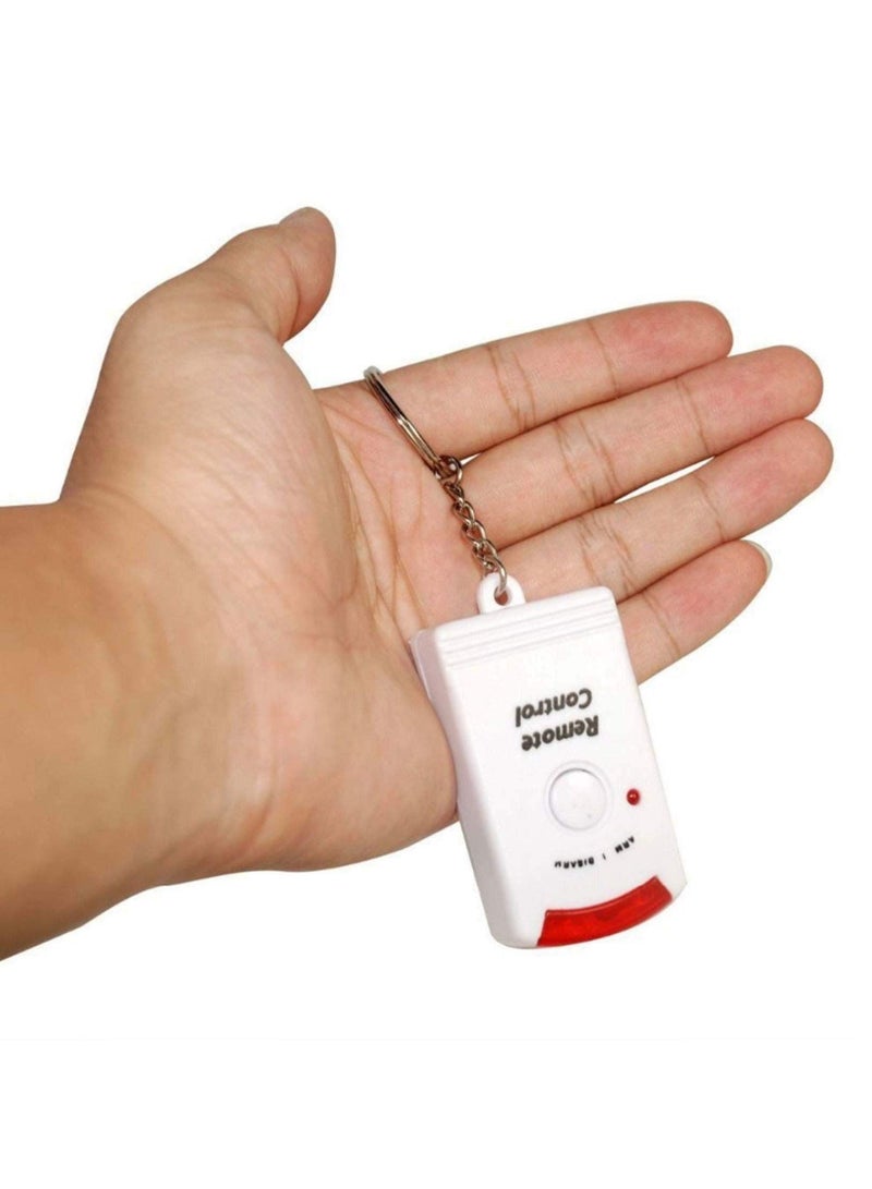 اللاسلكية الأمن المنزلي بير النائب إنذار الأشعة تحت الحمراء الاستشعار مضاد للسرقة كاشف الحركة نظام إنذار ( مع 2 وحدة تحكم عن بعد ) - Image 4