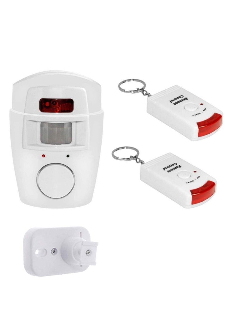 اللاسلكية الأمن المنزلي بير النائب إنذار الأشعة تحت الحمراء الاستشعار مضاد للسرقة كاشف الحركة نظام إنذار ( مع 2 وحدة تحكم عن بعد ) - Image 5