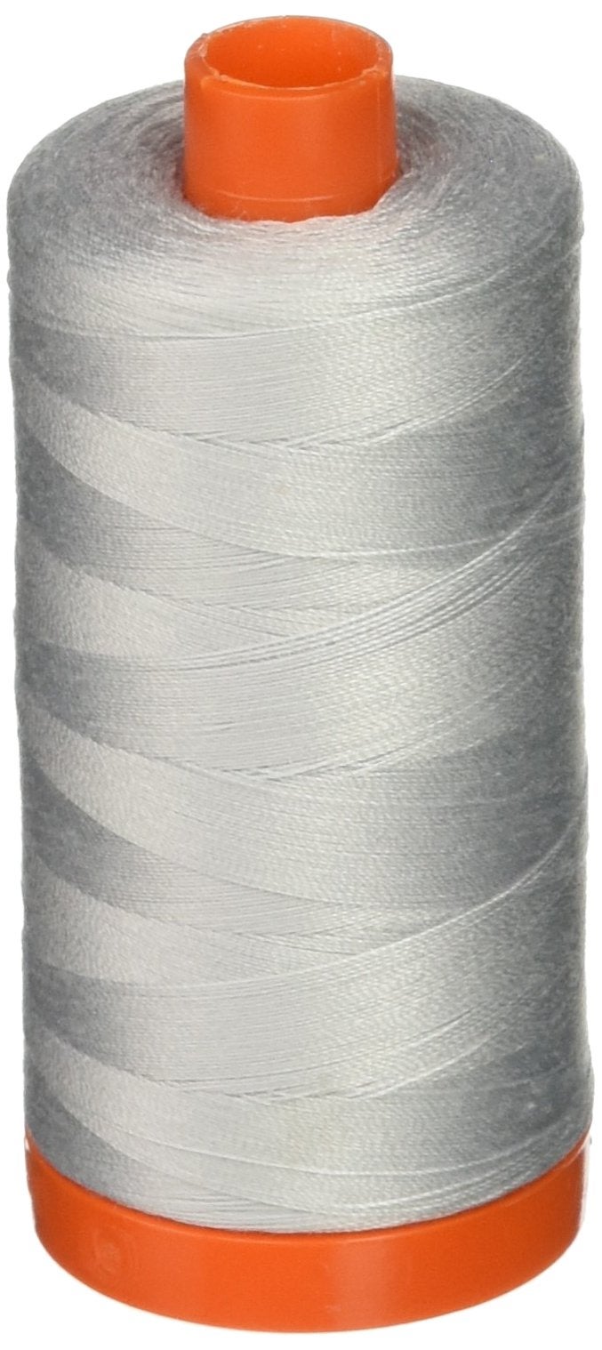 Aurifil A1050-2600 Mako Cotton Thread Solid 50WT 1422Yds Dove - Image 5