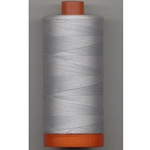 Aurifil A1050-2600 Mako Cotton Thread Solid 50WT 1422Yds Dove - Image 2