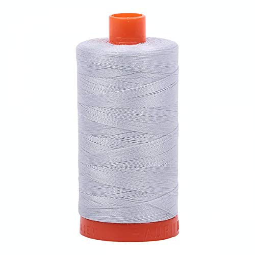 Aurifil A1050-2600 Mako Cotton Thread Solid 50WT 1422Yds Dove - Image 3