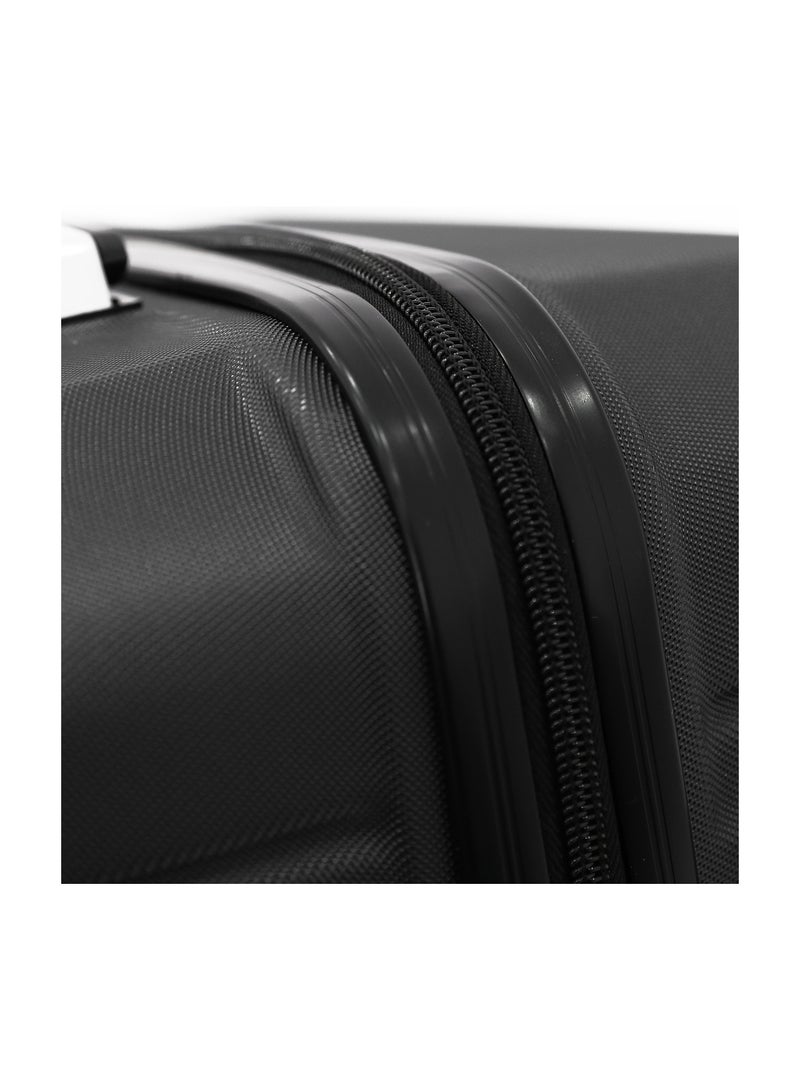 GIORDANO حقيبة سفر جيوردانو ABS صلبة بعجلات مجموعة من 3 قطع - أسود - 20"/24"/28" - Image 4