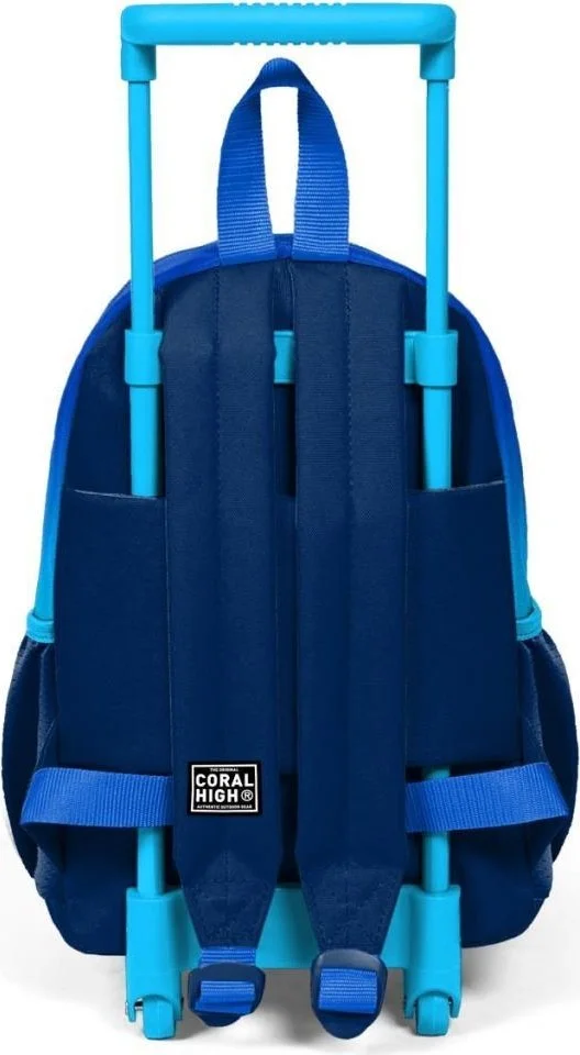 CORAL HIGH Kindergarten Roller Backpack Blue Color 24045