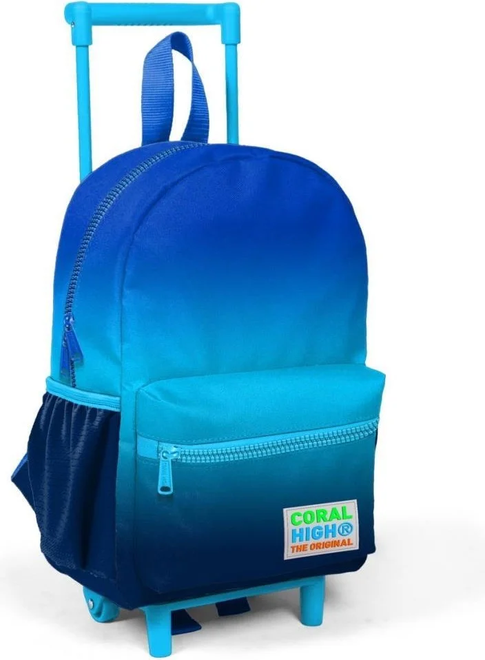 CORAL HIGH Kindergarten Roller Backpack Blue Color 24045