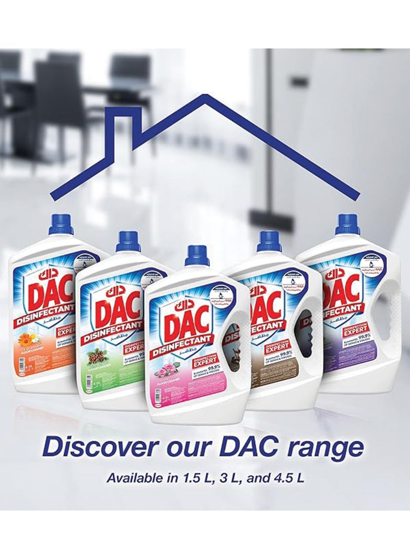Dac Disinfectant Floor Cleaner - Rose, 4.5 Litre - Image 4