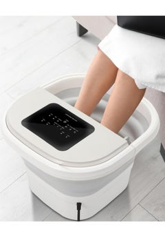 MARGOUN Foot Bath with Massage with Remote Control Foot Bath Multiple Massage Modes Timing Foldable Foot Bath for Relaxation Fatigue Relief Pain Relief  - Image 5