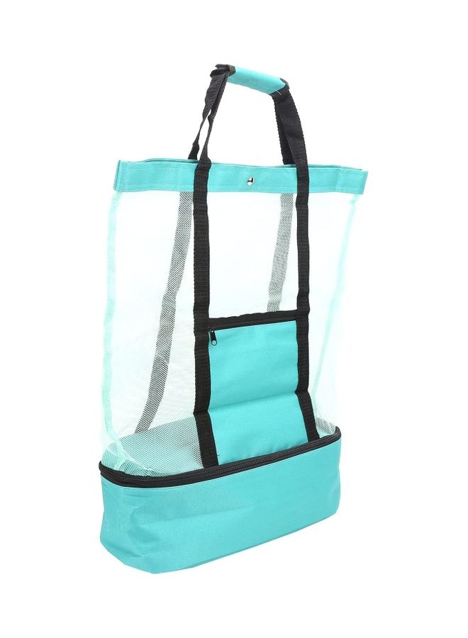 NIBEMINENT Beach Tote With Insulated Cooler Bag  - Image 2