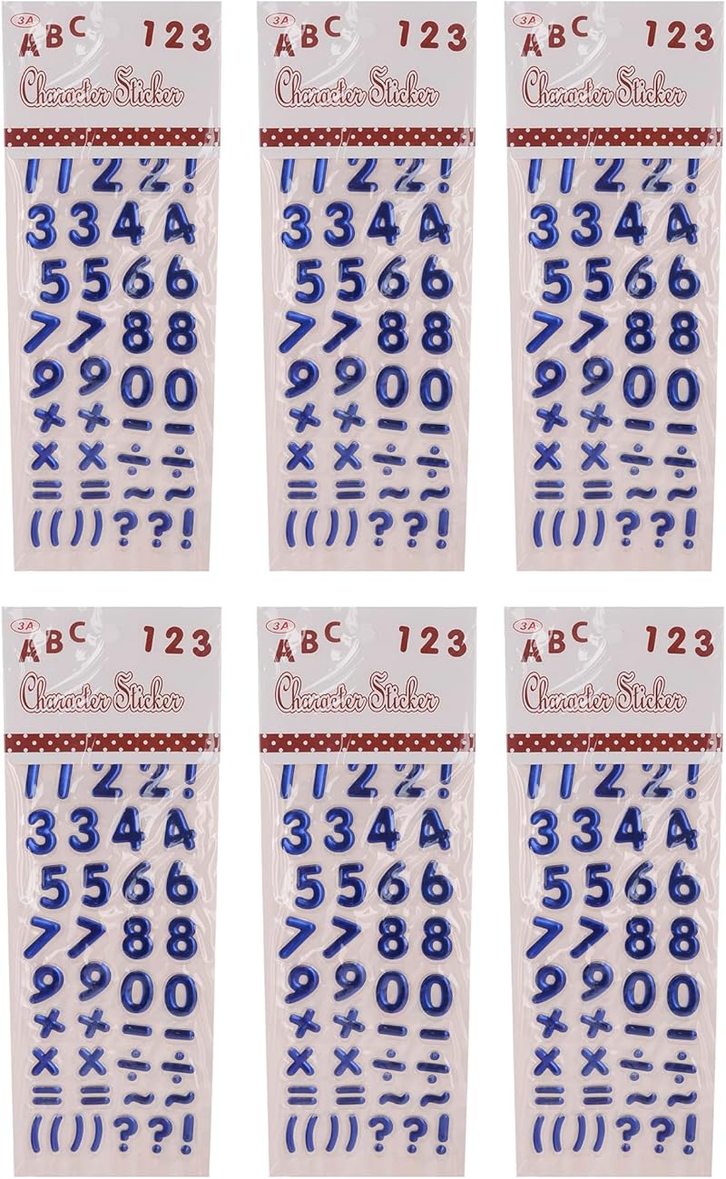 ا يدوكاتيونال ينجليسه نومبيرس بلاستيك ستيككير سيت وف  بييكيس فور كيدس  بلوي كساابلوي