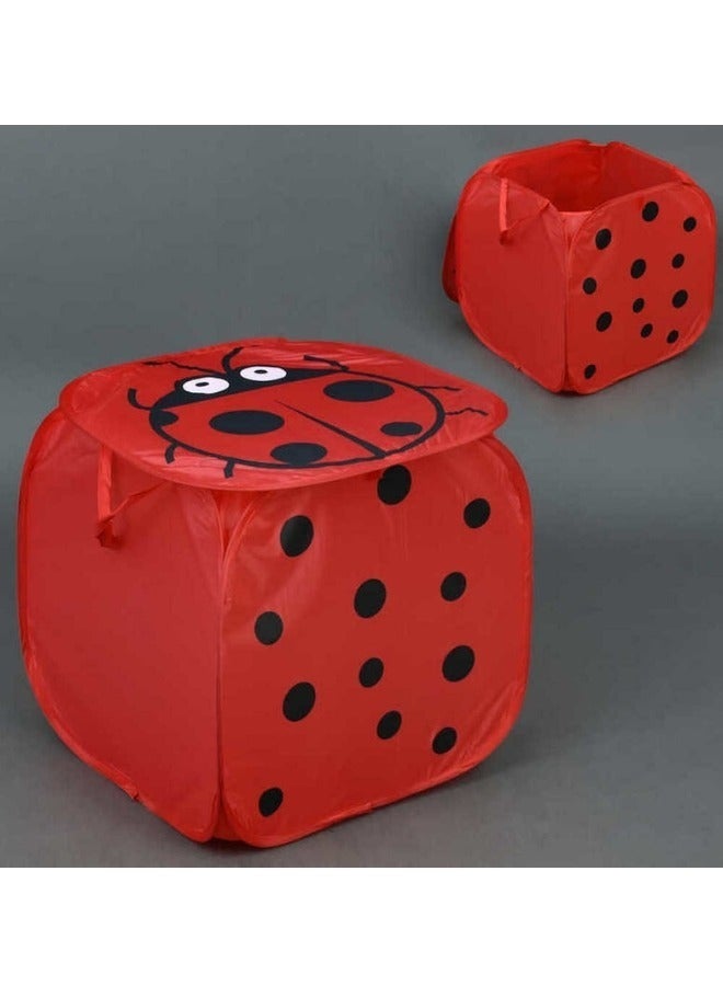Foldable toy or laundry baskets in different shapes random color - Image 2