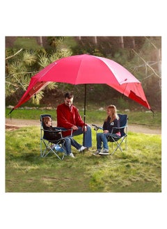 Cool Baby COOLBABY Portable Sunshade Beach Tent Umbrella Rain Canopy Umbrella for Beach and Sports Events With Window Beach Umbrella Blue  - Image 5