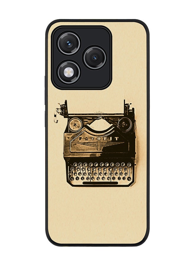 Stylizedd For Honor 400 Lite Case,Slim fit Camera Protection, Shockproof Thin Phone cover  - Typewriter