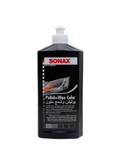 SONAX Buy Sonax Polish Wax Color 500 ml Car Carnauba Wax With Safi Wax Wash Dry Sponge 3 Pieces  - Image 2