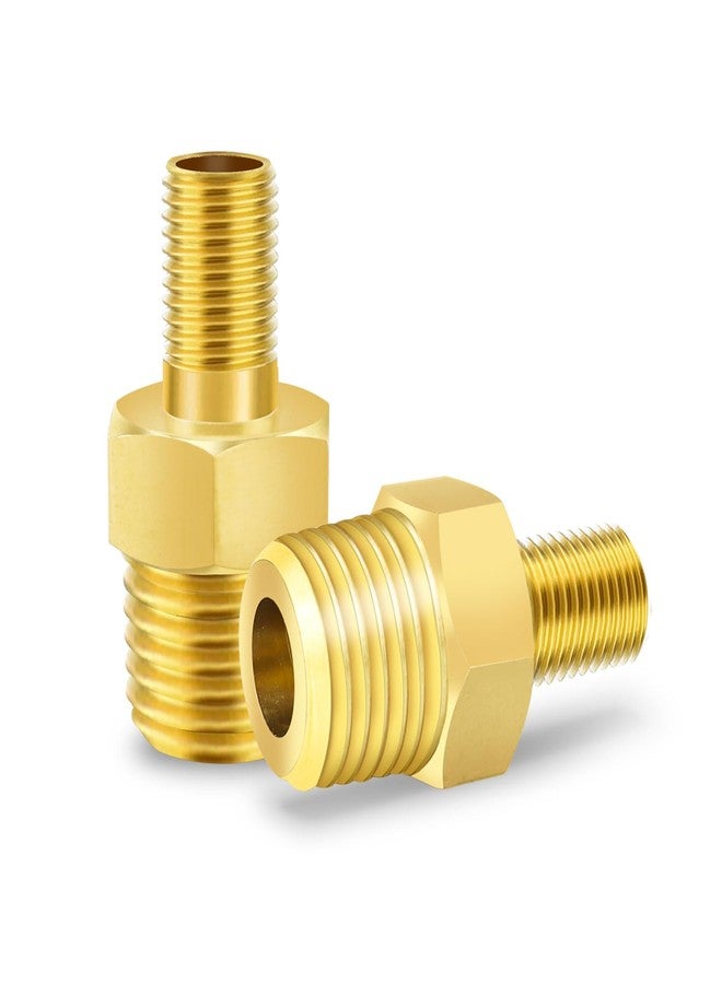 Godeson 1/4 NPT to Schrader Valve Adapter (Pack of 2) for Portable Air Compressor/Pump - Image 1