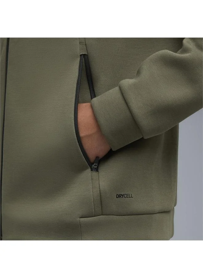 Puma Loden Green PUMATECH Full Zip Hoodie Men for Men | Best Price UAE