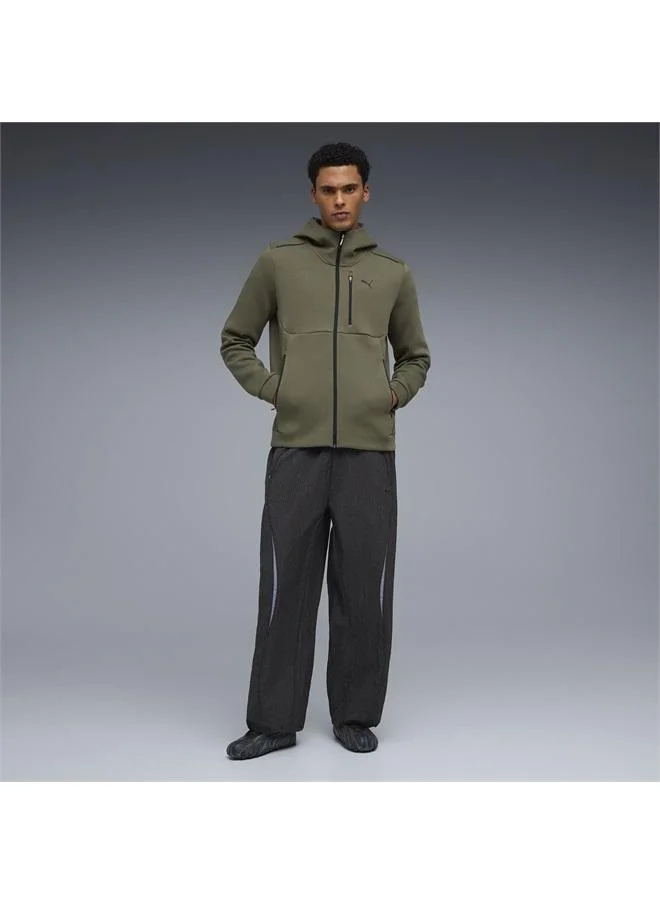 Puma Loden Green PUMATECH Full Zip Hoodie Men for Men | Best Price UAE