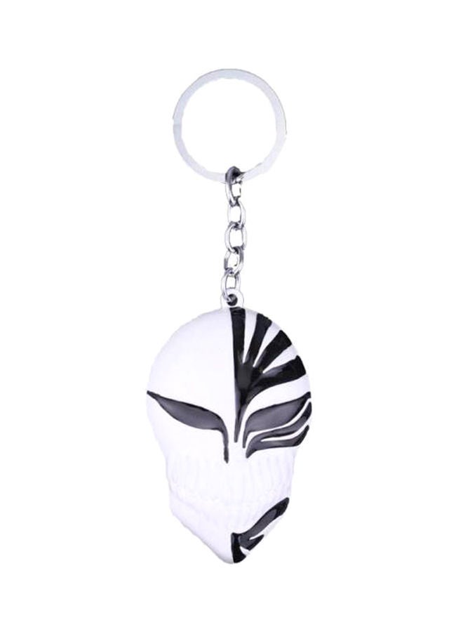 NIBEMINENT Animation Bleach Accessories Black Mask Alloy Keychain