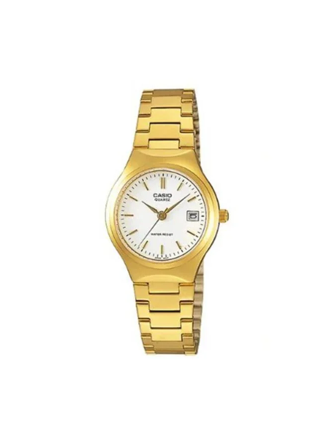 كاسيو Women's Analog Display Watch With Gold Stainless Steel Strap - LTP-1170N-7A