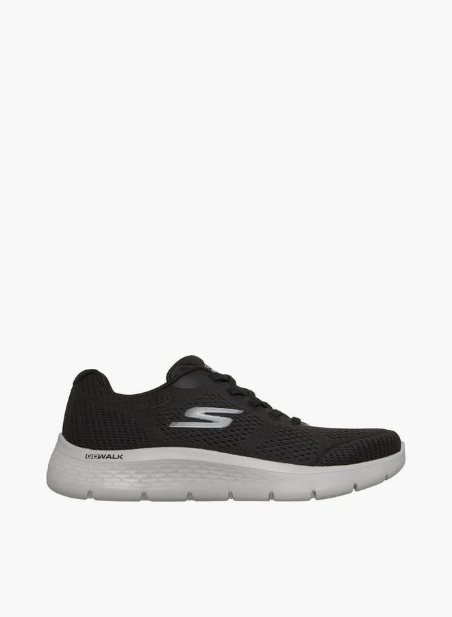 SKECHERS Men Go Walk Flex Lace-Up Walking Shoes