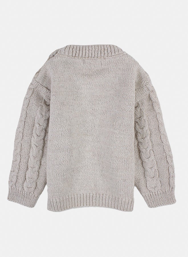 بمبيلو بلوفر بنات صوف - Image 2