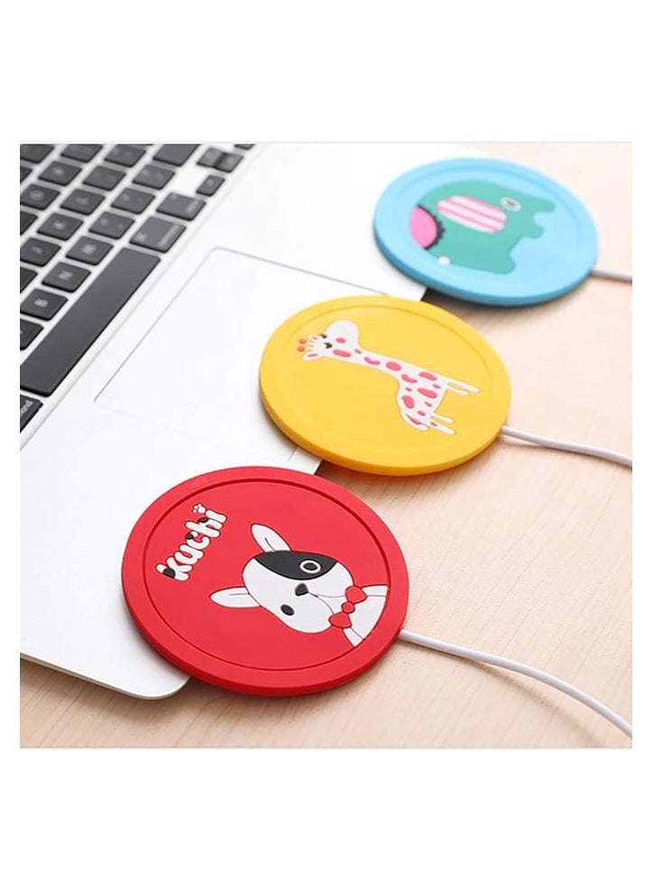 Spaceshoop Usb Internal Heater Silicone Coaster Multicolour - Image 1