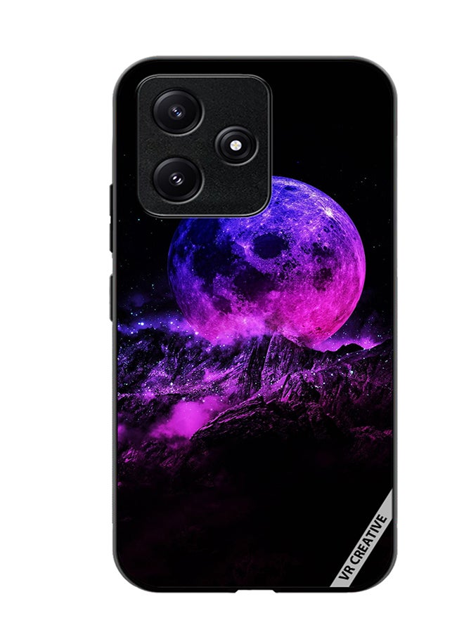 VR CREATIVE Protective Case Cover For Xiaomi Poco M6 Pro 5G Galaxy2 Design Multicolour - Image 1