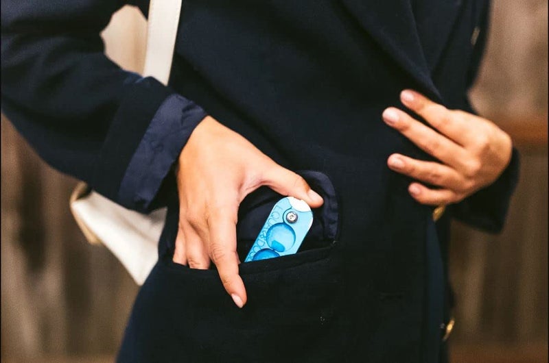 EQUADOSE جهاز تقسيم الحبوب EQUADOSE بشفرات ألمنيوم دقيقة، يقطع الحبوب الكبيرة والصغيرة، الفيتامينات، والأقراص بأمان ونظافة، مقسم حبوب سهل لجرعات دقيقة من الأدوية - Image 5