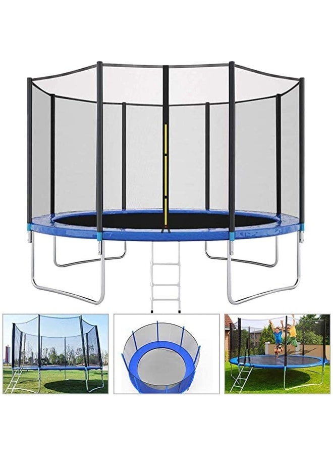 Rainbow Toys RBW TOYS Trampoline for kids, Outdoor Trampoline Fitness Exercise, jump With Safety Enclosure - Image 2