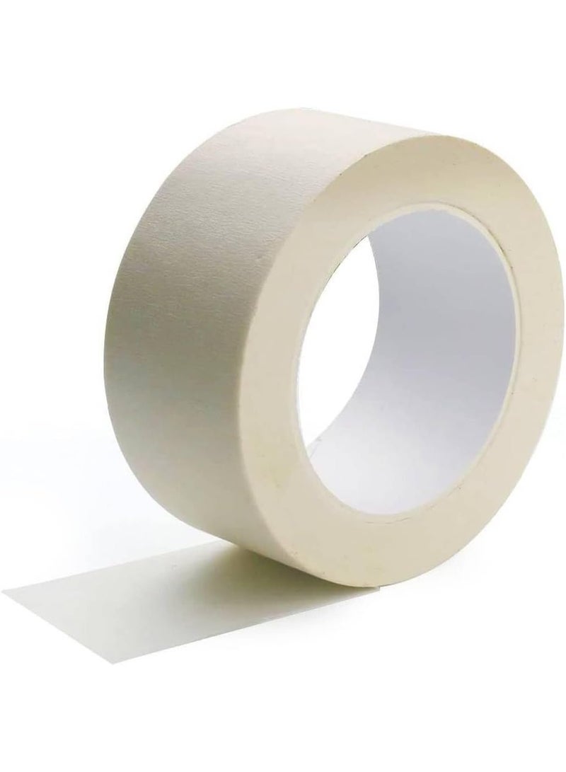 1 Roll Masking Tape 2 inches x 20 Yards | Strong Adhesive Tape for Painting, Decorating, DIY Home, Office, School Stationery, Arts, DIY Crafts - Image 1