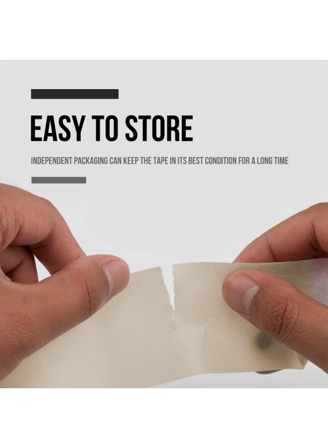 1 Roll Masking Tape 2 inches x 20 Yards | Strong Adhesive Tape for Painting, Decorating, DIY Home, Office, School Stationery, Arts, DIY Crafts - Image 4