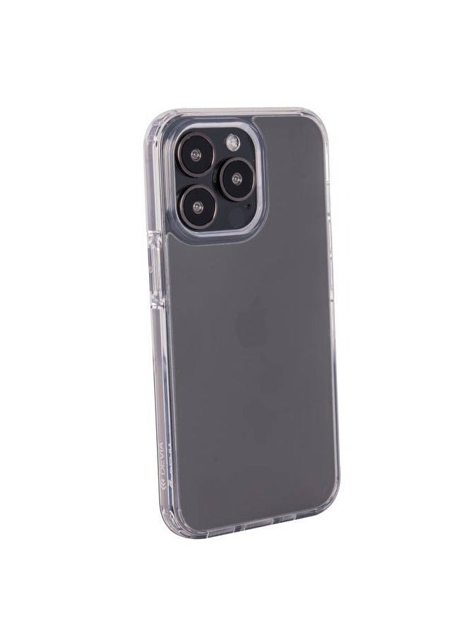 ديفيا جراب ايفون 13 برو مكس من ديفبا ممتص للصدمات ومقاوم للخدش وسهل الوصول إلى جميع المنافذ (الكاميرات والأزرار ومكبرات الصوت) غطاء خلفي واقٍ رفيع وخفيف الوزن - Image 3