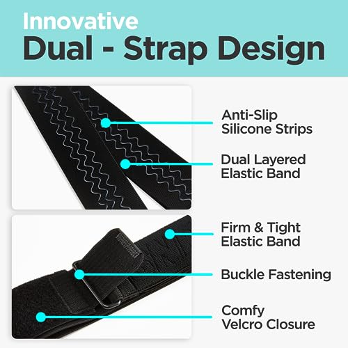 SNPE Enhanced Stability with Dual Support PowerFit Pro SI Joint Belt - Unique Dual-Band Design, Eco-Friendly Material, Reinforced Construction, Secure Buckle, Optimal Support (Medium) - Image 4