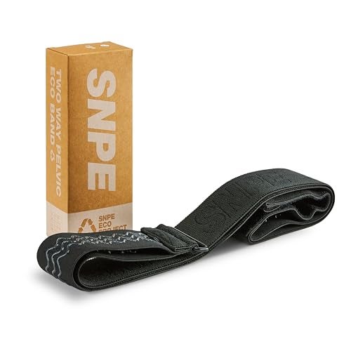 SNPE Enhanced Stability with Dual Support PowerFit Pro SI Joint Belt - Unique Dual-Band Design, Eco-Friendly Material, Reinforced Construction, Secure Buckle, Optimal Support (Medium) - Image 1