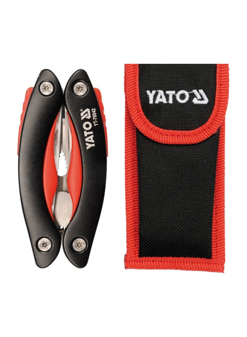 ياتو YATO أداة متعددة 9 قطعة SS Head Alu. التعامل مع البلاستيك الأسود