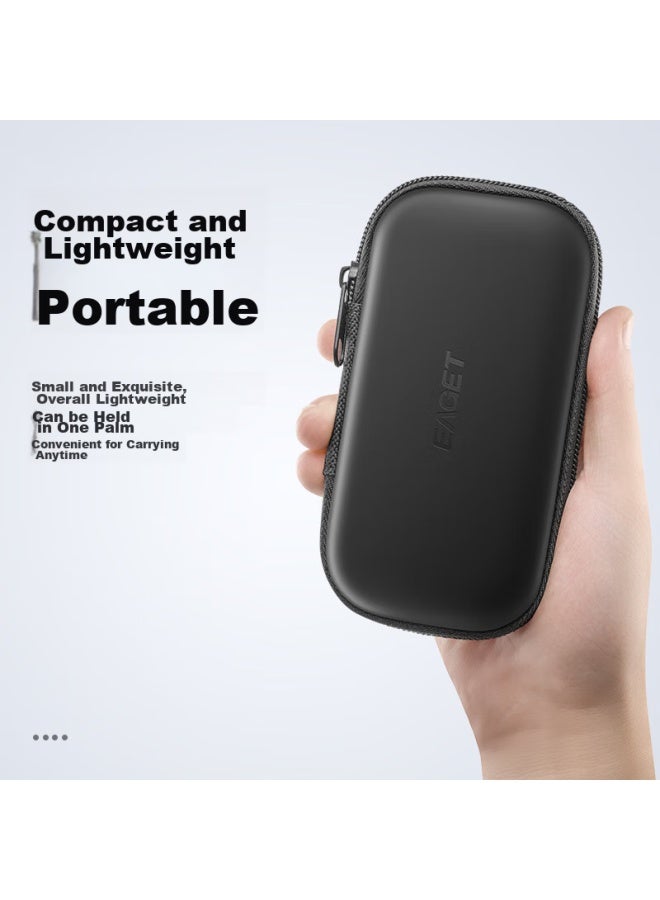 EAGET Yijie M.2 Hard Drive Storage Case, Multifunctional Digital Accessory Storage Bag, Data Cable And Power Bank Protective Cover, Hard Drive Box Protective Case - Image 5