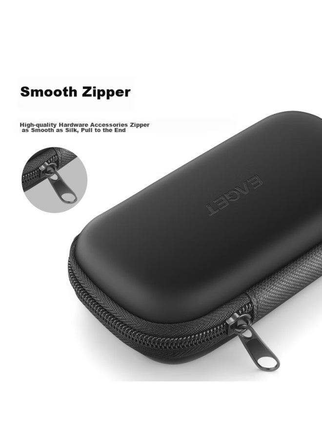 EAGET Yijie M.2 Hard Drive Storage Case, Multifunctional Digital Accessory Storage Bag, Data Cable And Power Bank Protective Cover, Hard Drive Box Protective Case - Image 4