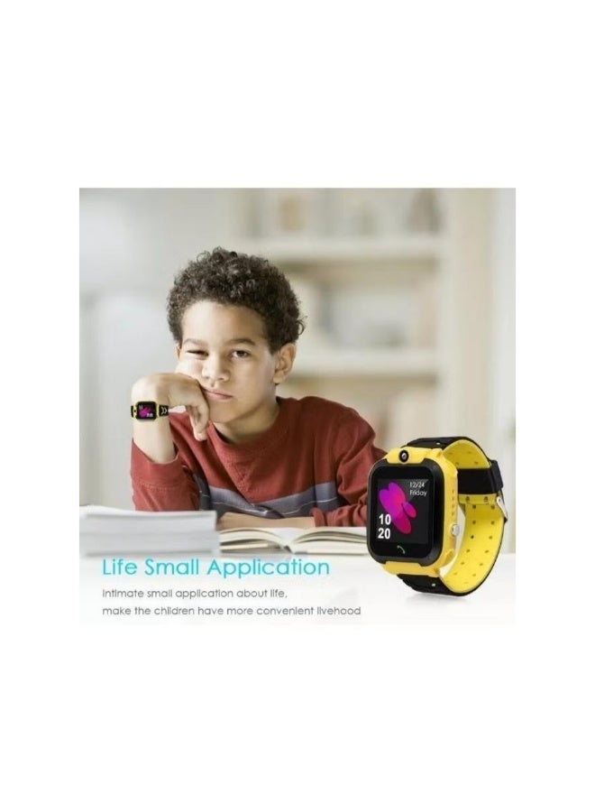 ELTRAZONE Smart Watch for Kids 3-12 Years – Touch Screen, Voice Chat, Camera, Long Battery Life, Water Resistant, Fun Educational Games, Best Gift for Boys & Girls – Yellow - Image 2