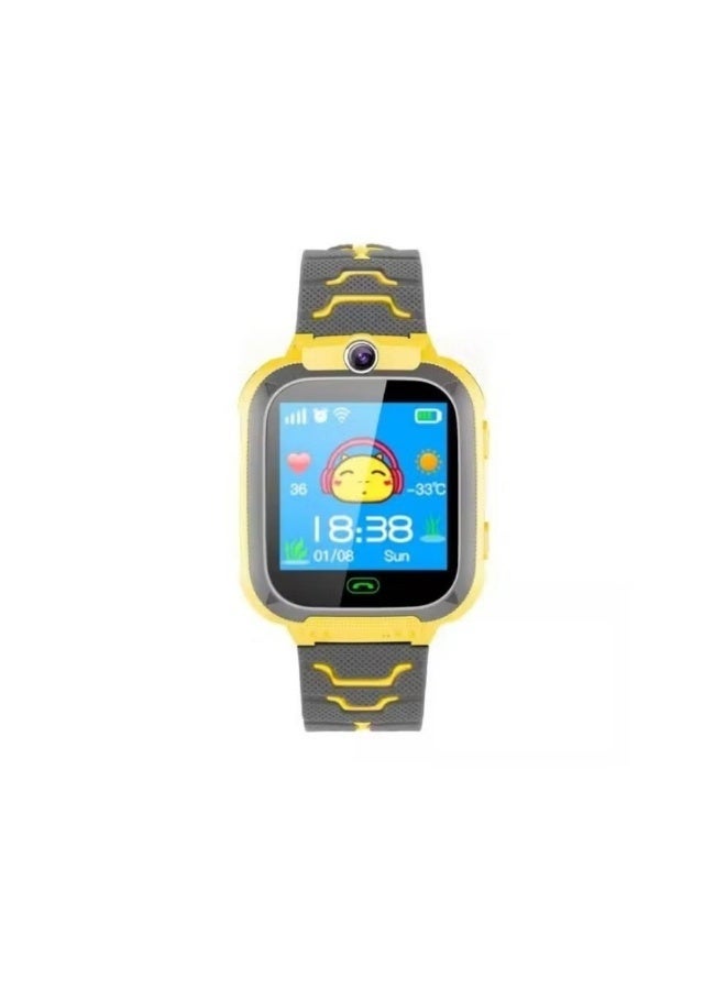 ELTRAZONE Smart Watch for Kids 3-12 Years – Touch Screen, Voice Chat, Camera, Long Battery Life, Water Resistant, Fun Educational Games, Best Gift for Boys & Girls – Yellow - Image 3