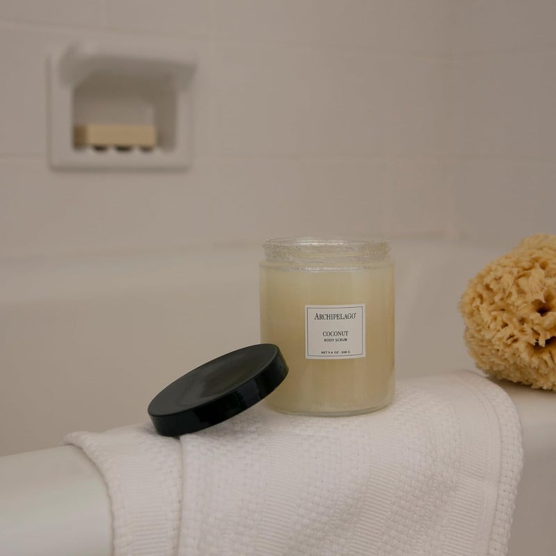 Archipelago Botanicals سكر جسم جوز الهند من أرخبيل النباتات جوز الهند الماليزي مع لمحات من الحمضيات تقشير وتجديد 94 أونصة - Image 3