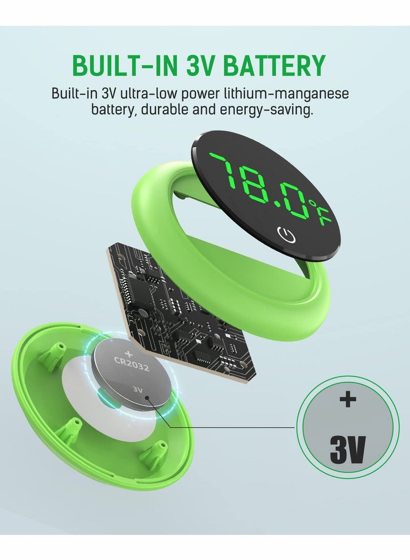 Y&D LED Aquarium Thermometer 5S Refresh Speed Touch Screen Fish Tank Accurate Temperature Sensor Wide Range of Displayed Energy-Saving & Stick-on Thermometer for Aquariums Glass Containers - Image 4