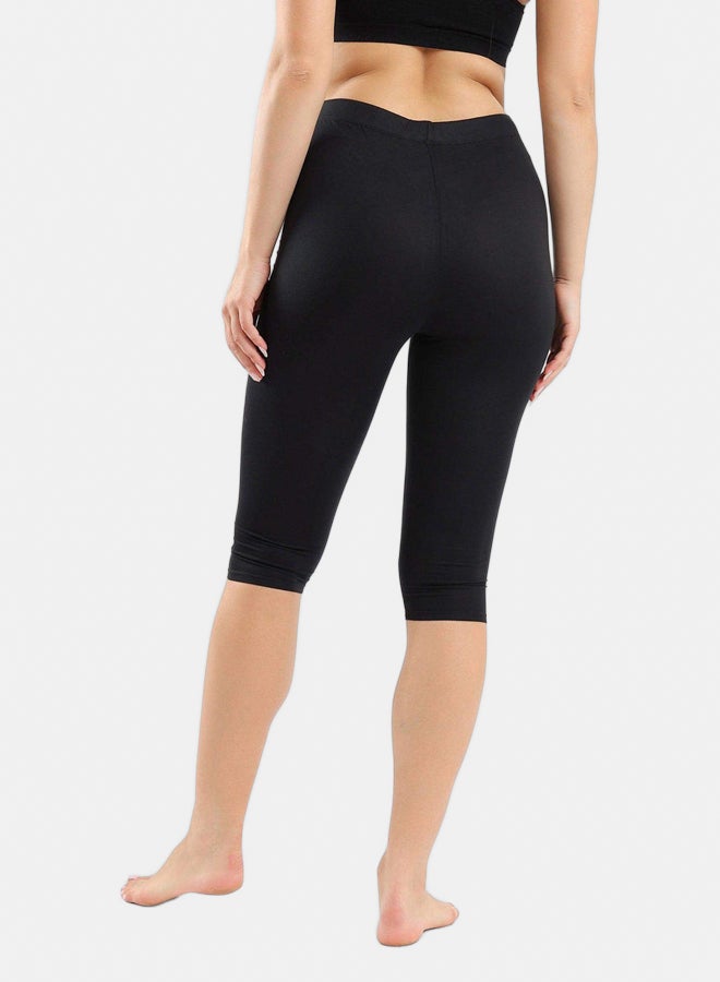 Carina Viscose Capri Leggings - Image 3