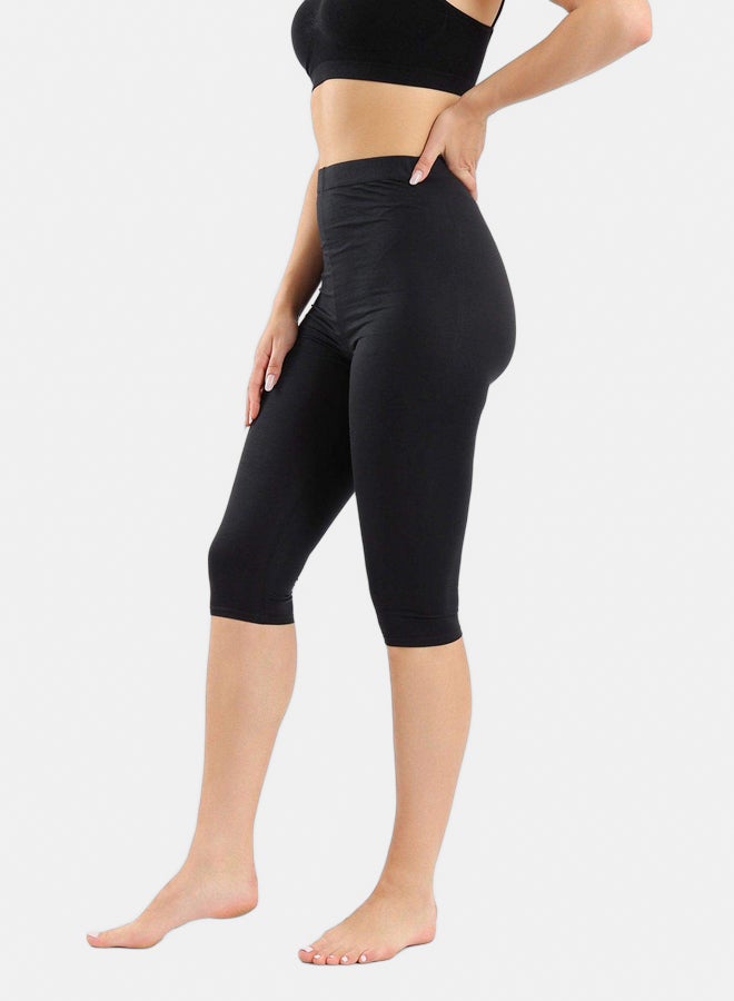 Carina Viscose Capri Leggings - Image 2