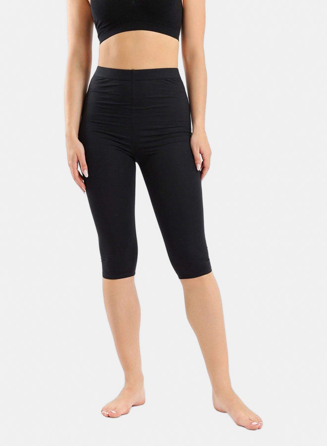 Carina Viscose Capri Leggings - Image 1