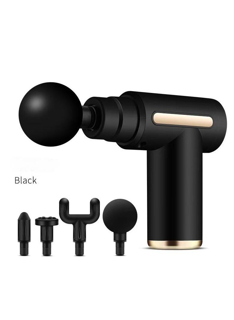 Generic Mini Massage Gun. Multi-level adjustable massage intensity. Quiet and portable electric handheld massager Gun. Used for hitting deep tissue muscles and relieving back and neck pain  - Image 1